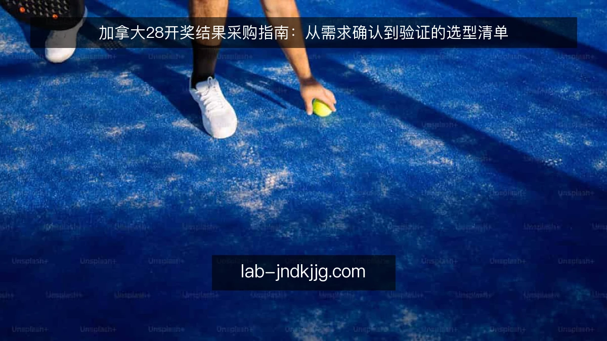 加拿大28开奖结果采购指南：从需求确认到验证的选型清单